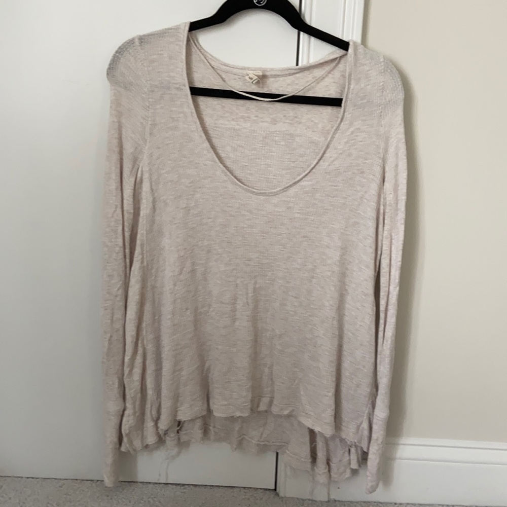 Free people waffle long sleeve